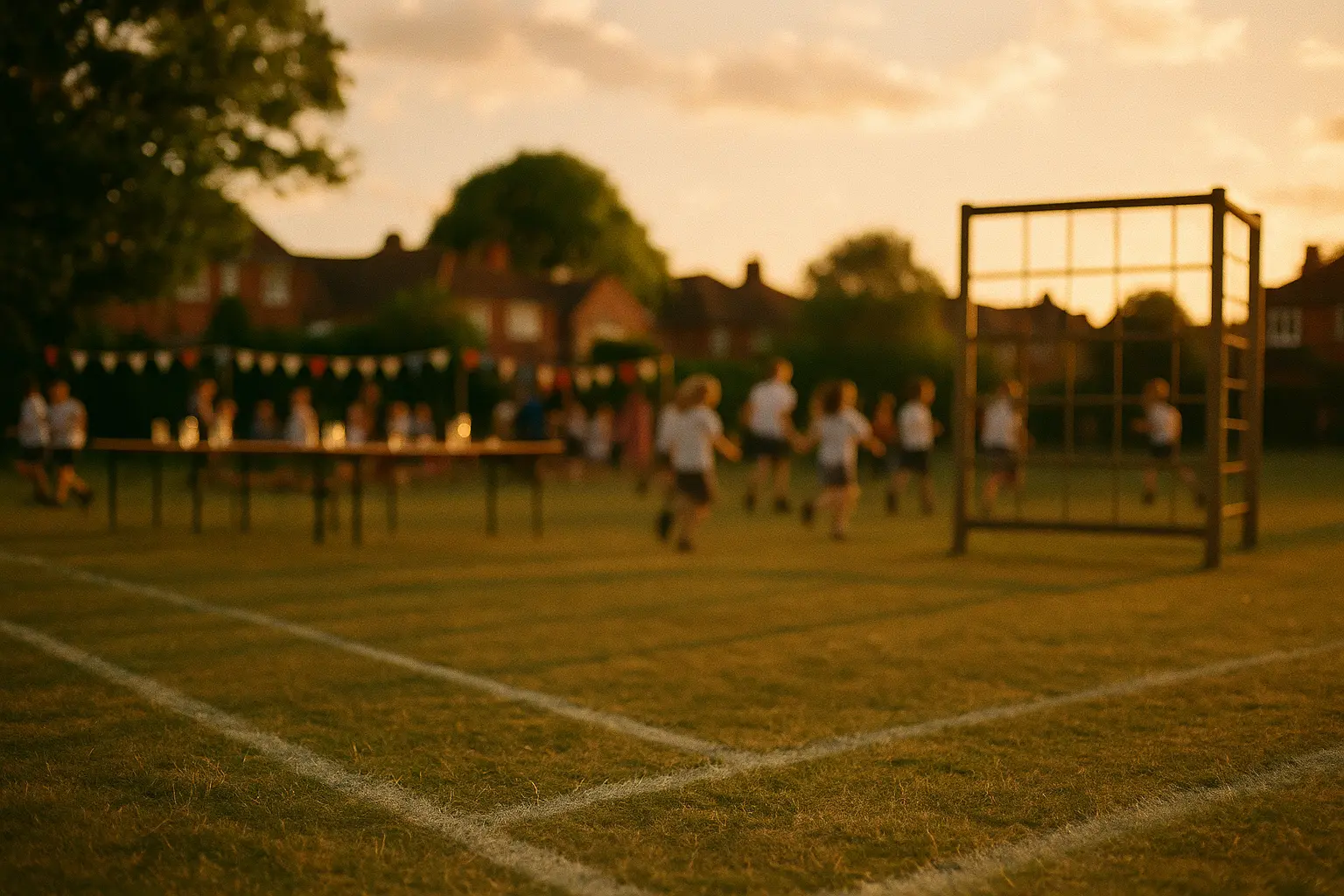 The tombola that built a playground