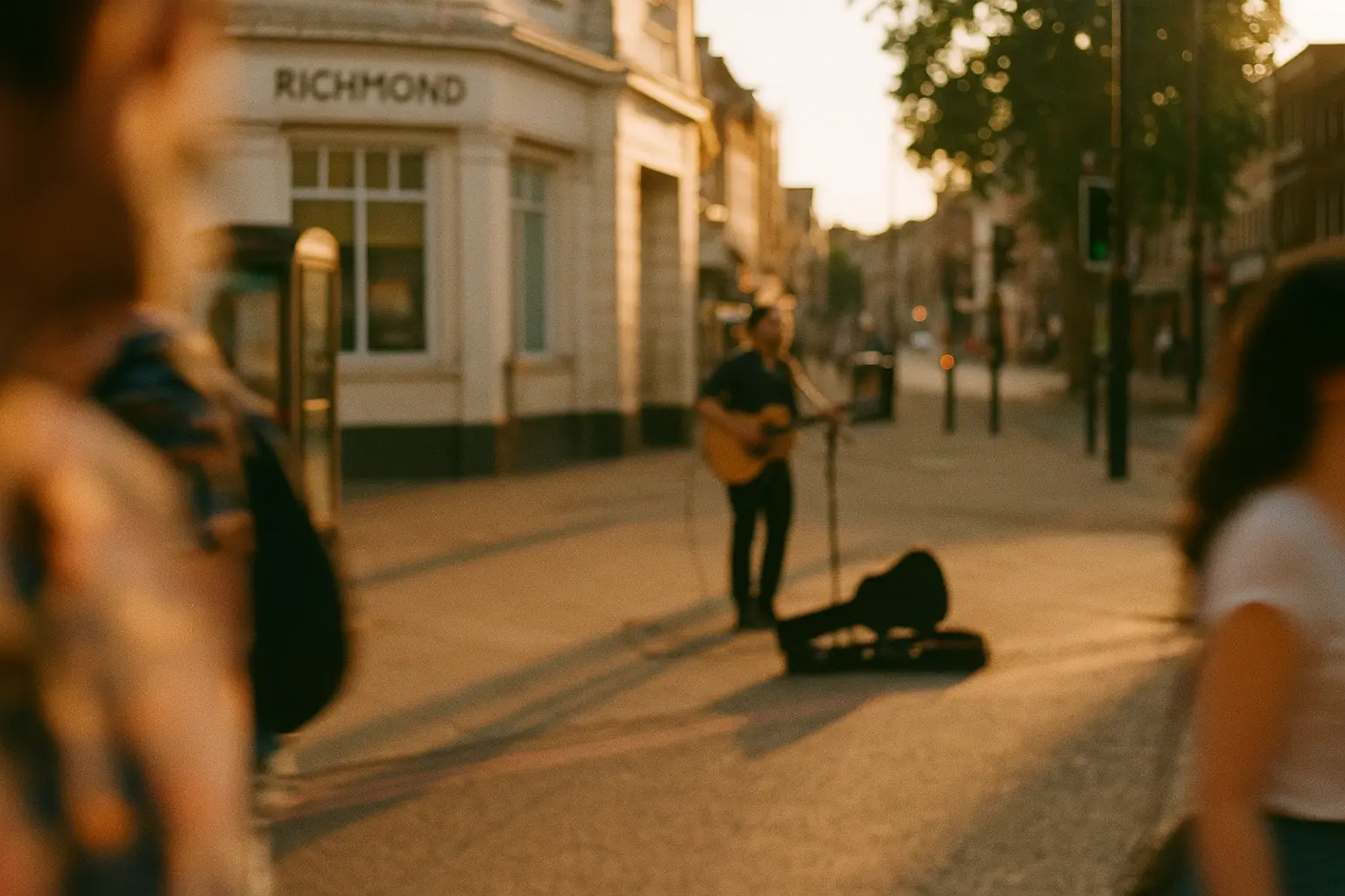 The busker who made you stop