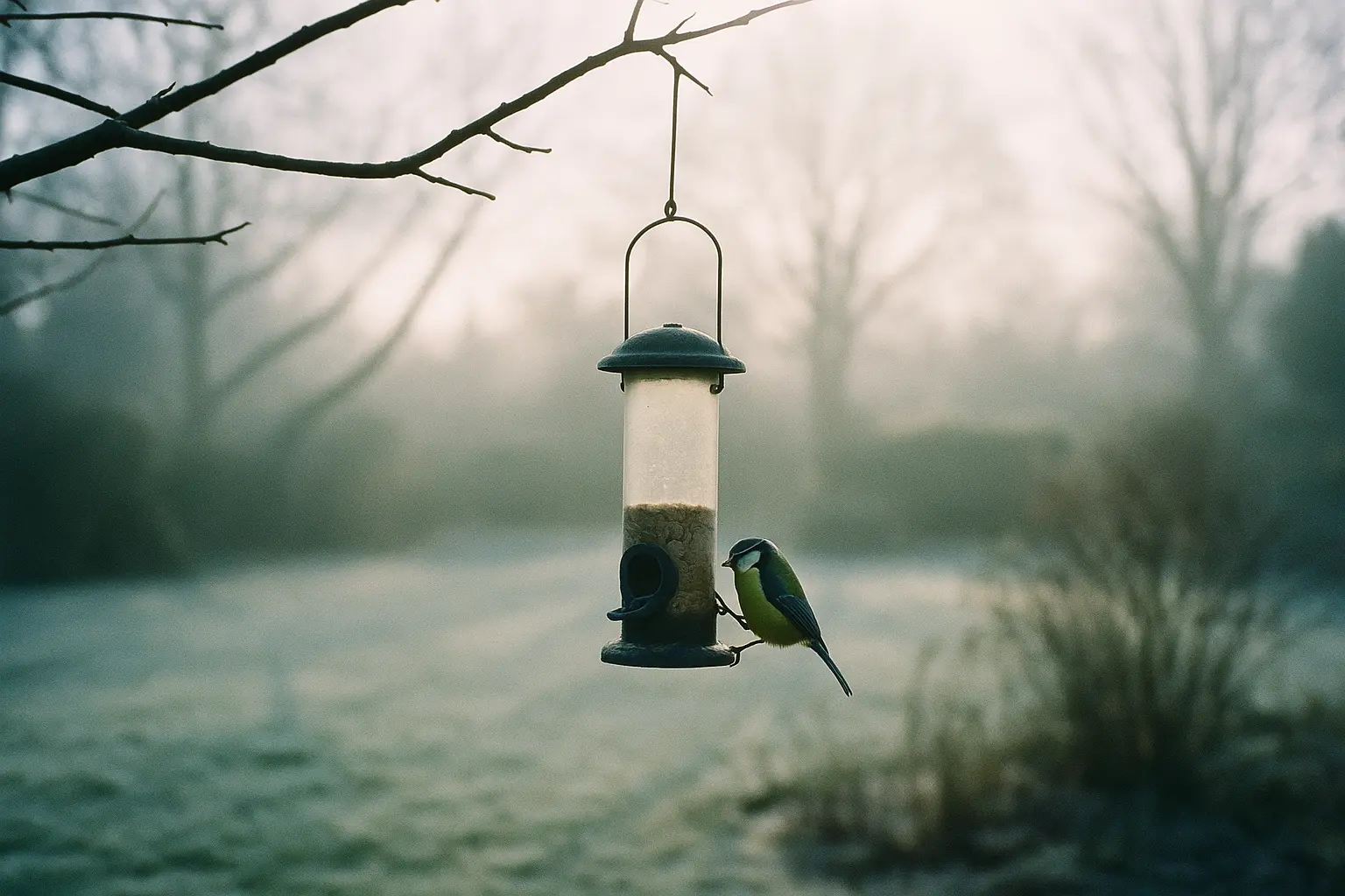 Winter birds in Richmond gardens bring quiet company