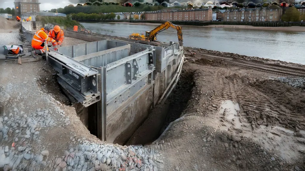 Hammersmith flood defence work shows what may come to Richmond